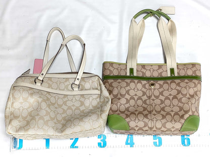 COACH Signature 2-Piece Handbag Set