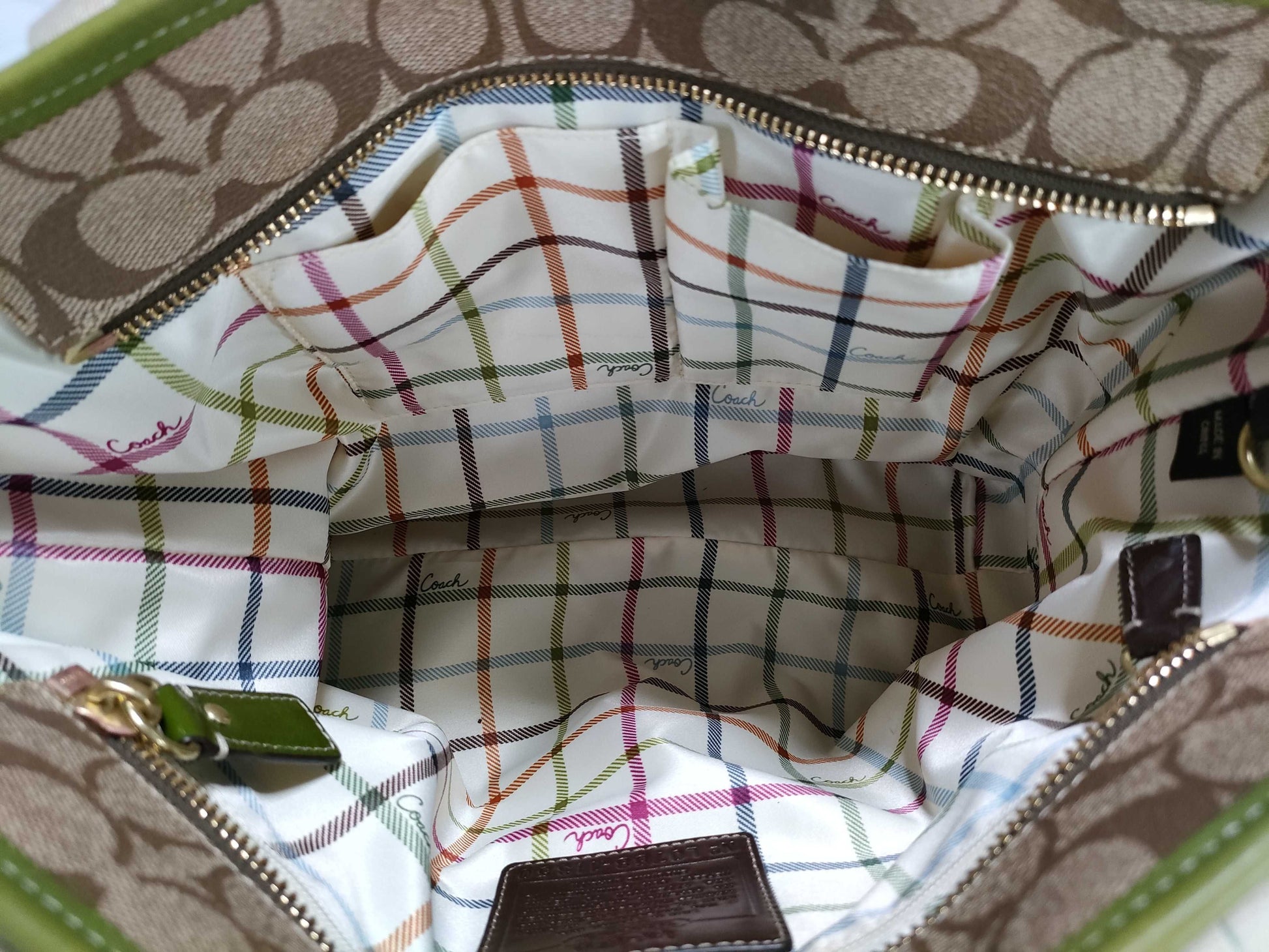 COACH Signature 2-Piece Handbag Set