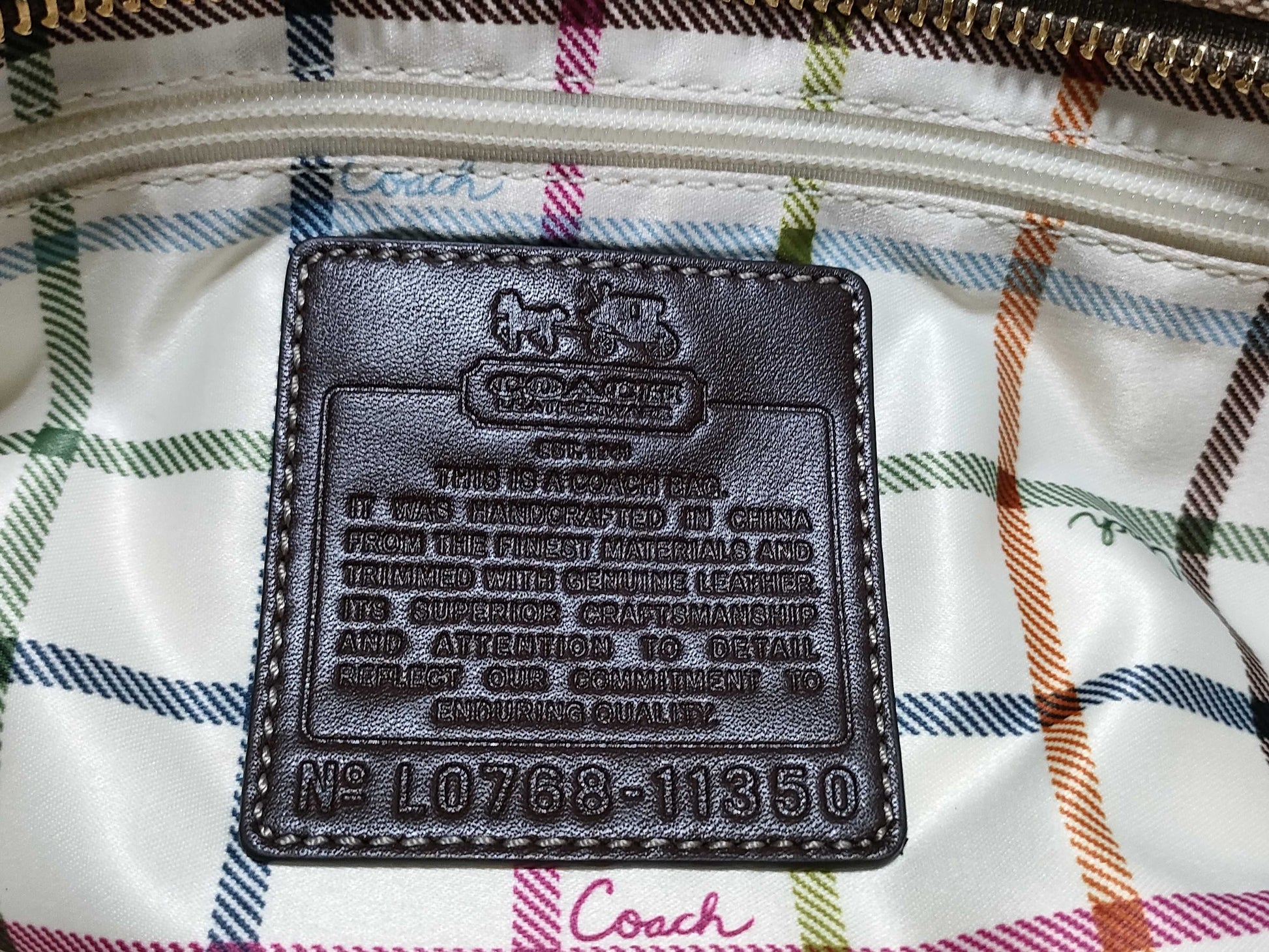 COACH Signature 2-Piece Handbag Set