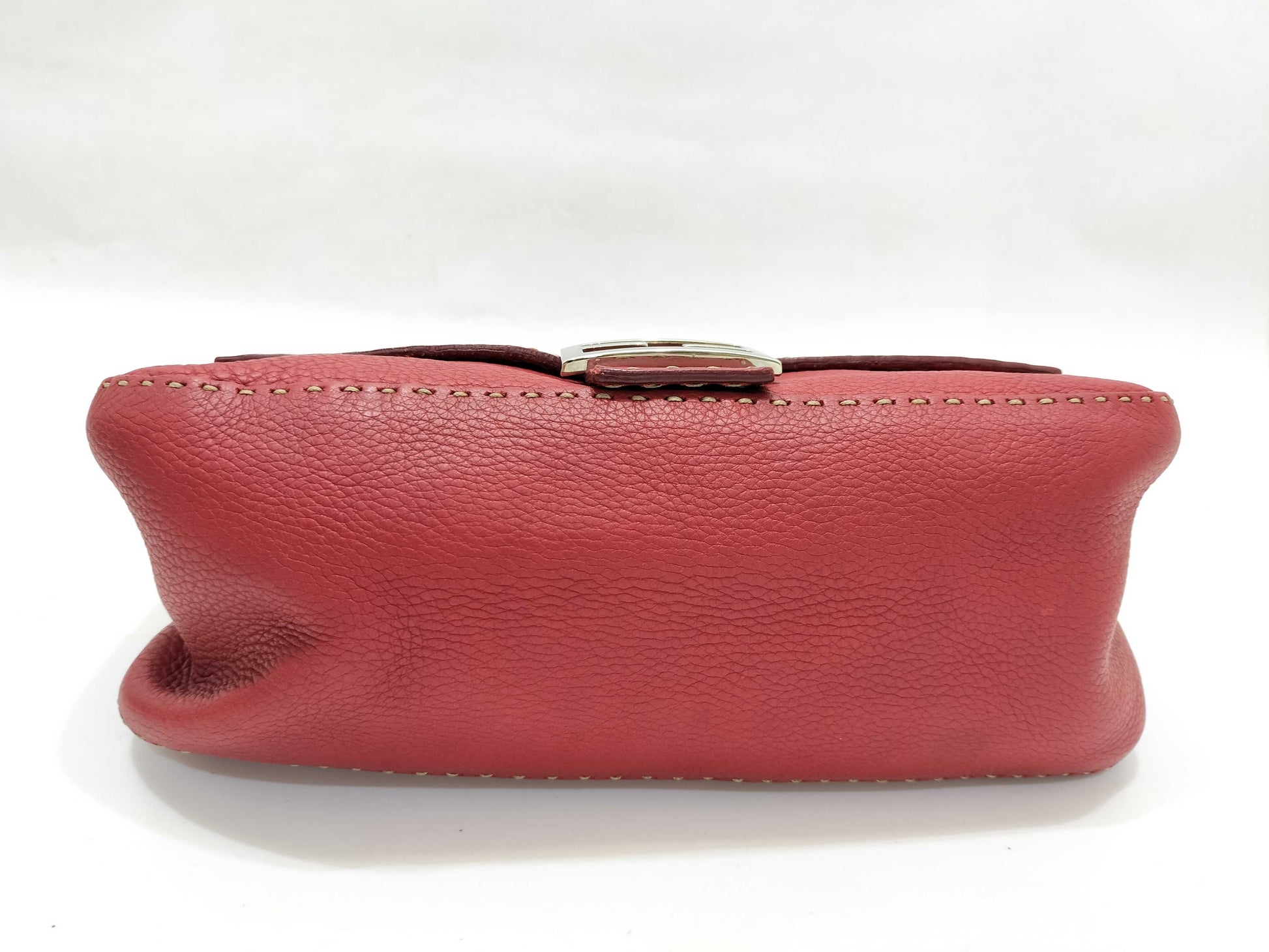 FENDI Selleria Selleria/Mamma/Leather/Red/Shoulder Bag