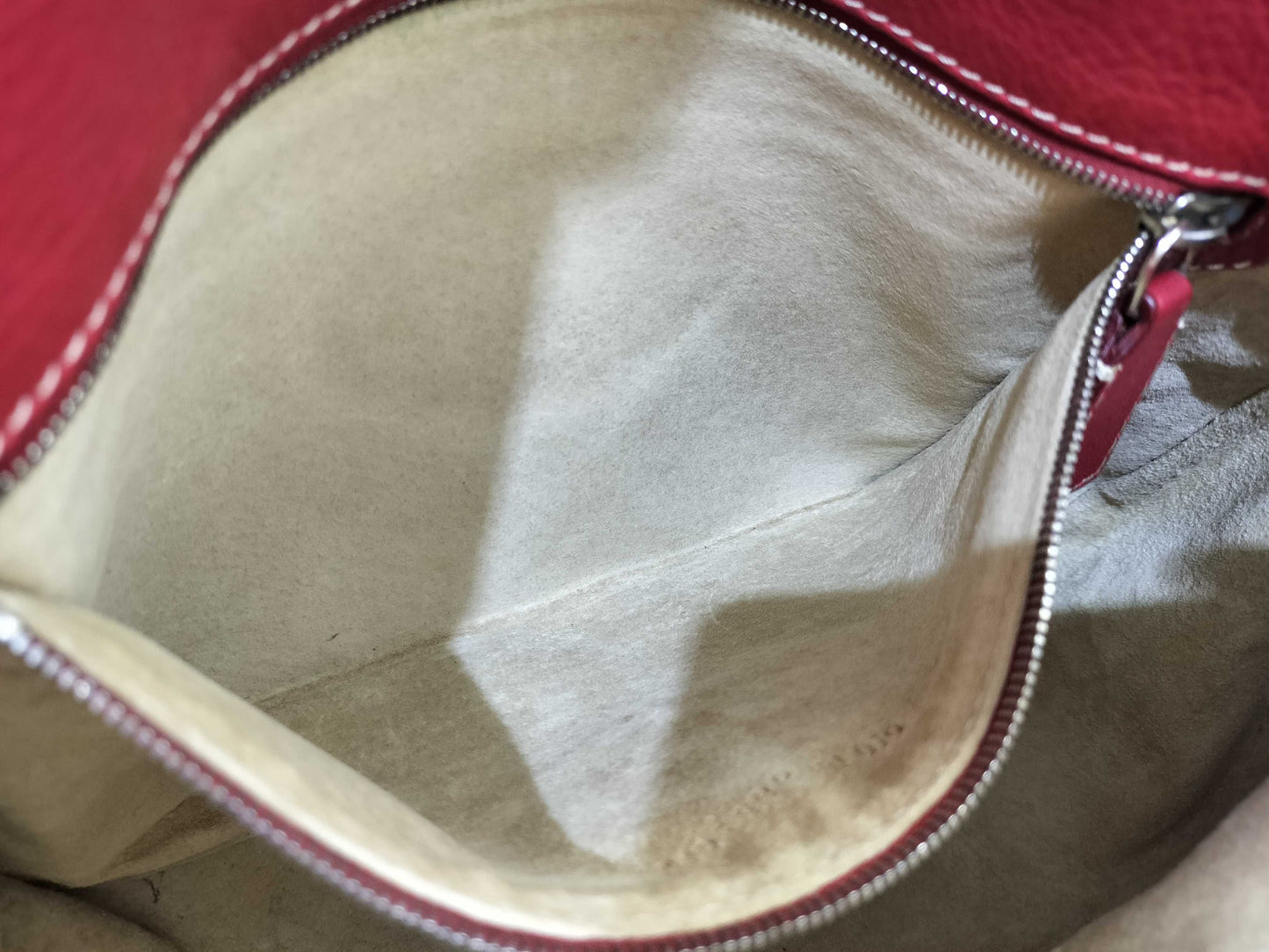 FENDI Selleria Selleria/Mamma/Leather/Red/Shoulder Bag