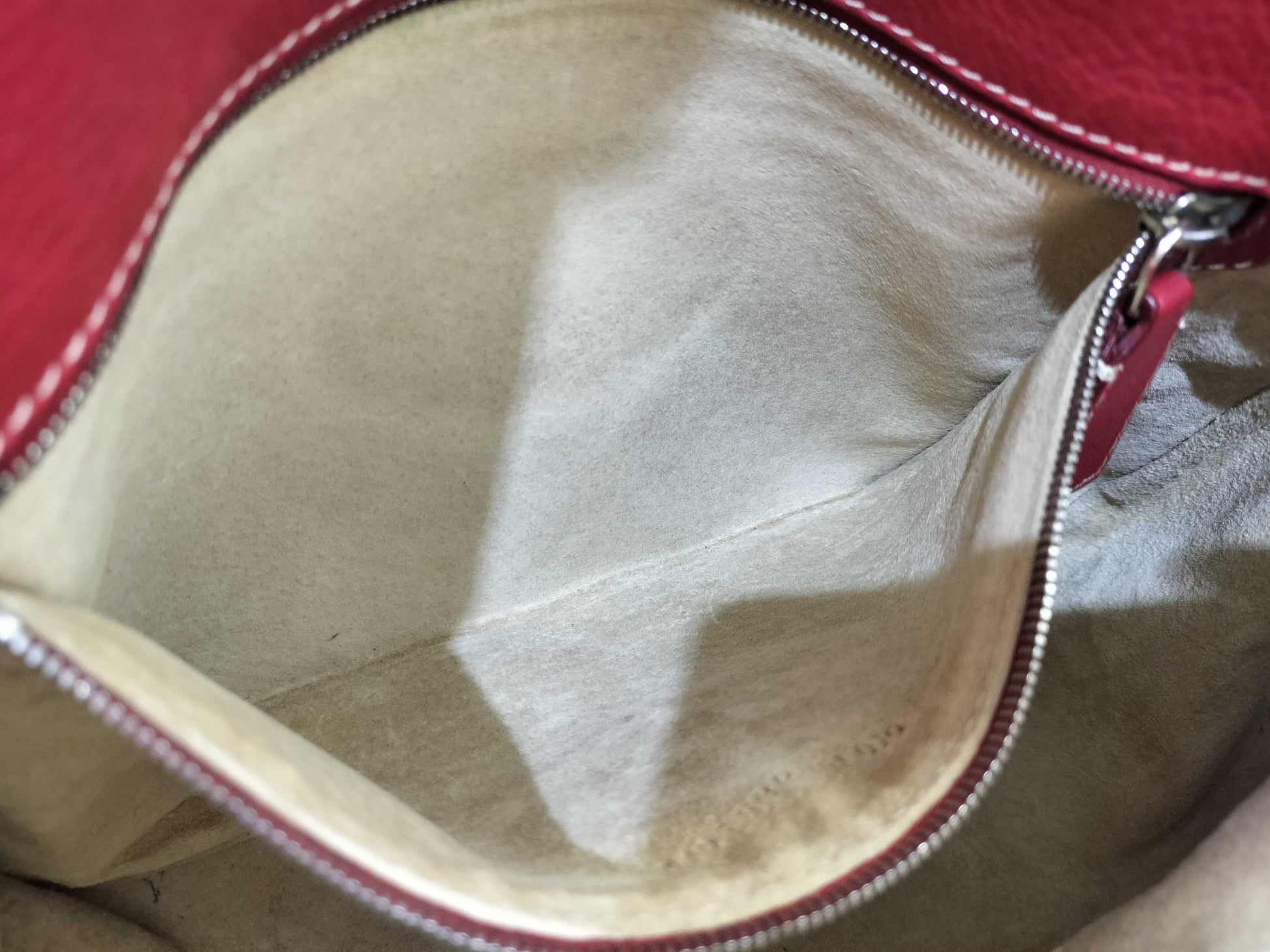 FENDI Selleria Selleria/Mamma/Leather/Red/Shoulder Bag