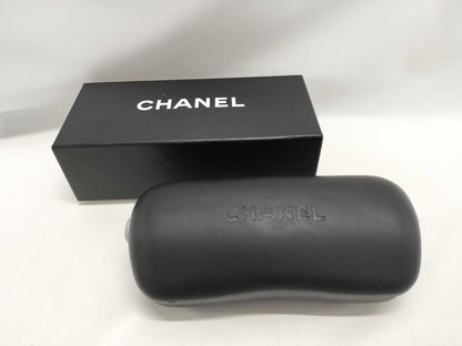  CHANEL 4017-D Coco Mark Rhinestone Orange Sunglasses