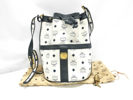 MCM Drawstring Shoulder Bag