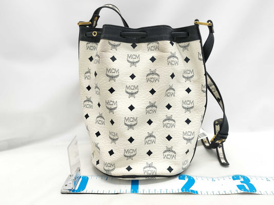 MCM Drawstring Shoulder Bag