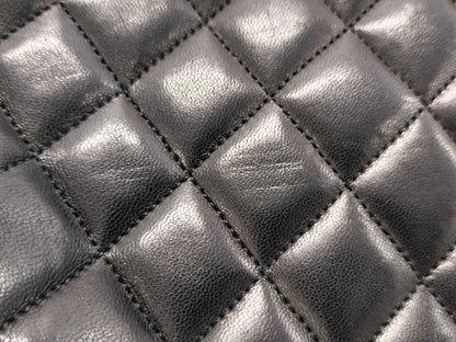 CHANEL Lambskin Half Moon Shoulder Bag
