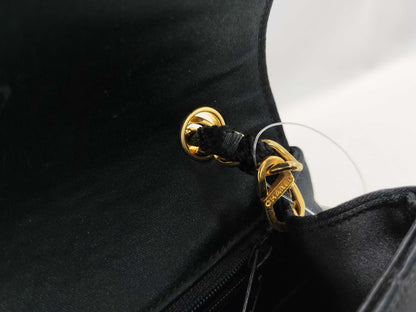CHANEL Lambskin Jersey Matelasse Shoulder Bag
