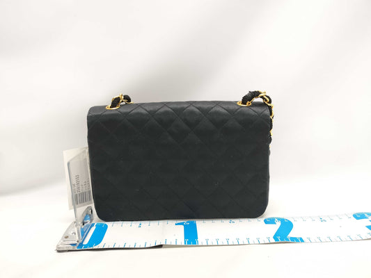 CHANEL Lambskin Jersey Matelasse Shoulder Bag