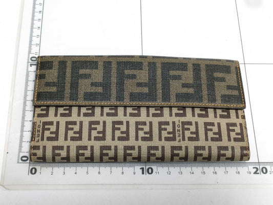FENDI Zucca pattern Saint Laurent, Fendi Gucci long wallet, folding wallet set *4 wallets
