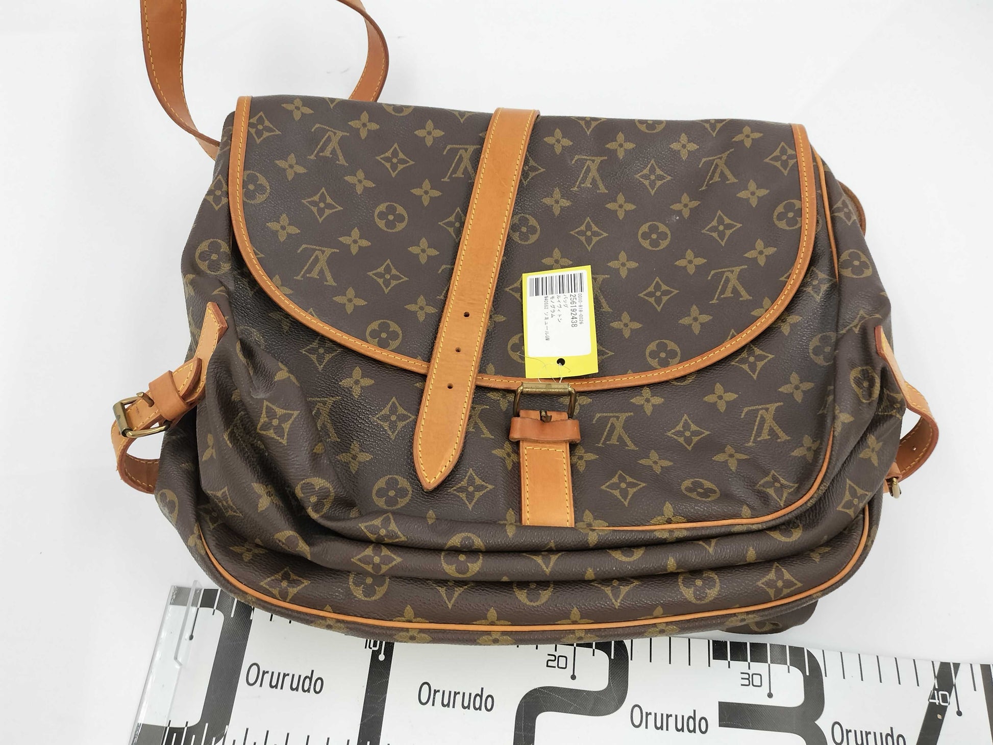 LOUIS VUITTON Monogram M40662 Saumur GM Shoulder Bag