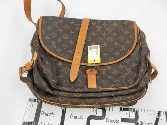 LOUIS VUITTON Monogram M40662 Saumur GM Shoulder Bag
