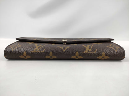 LOUIS VUITTON Monogram M61723 Portefeuille Sarah Wallet