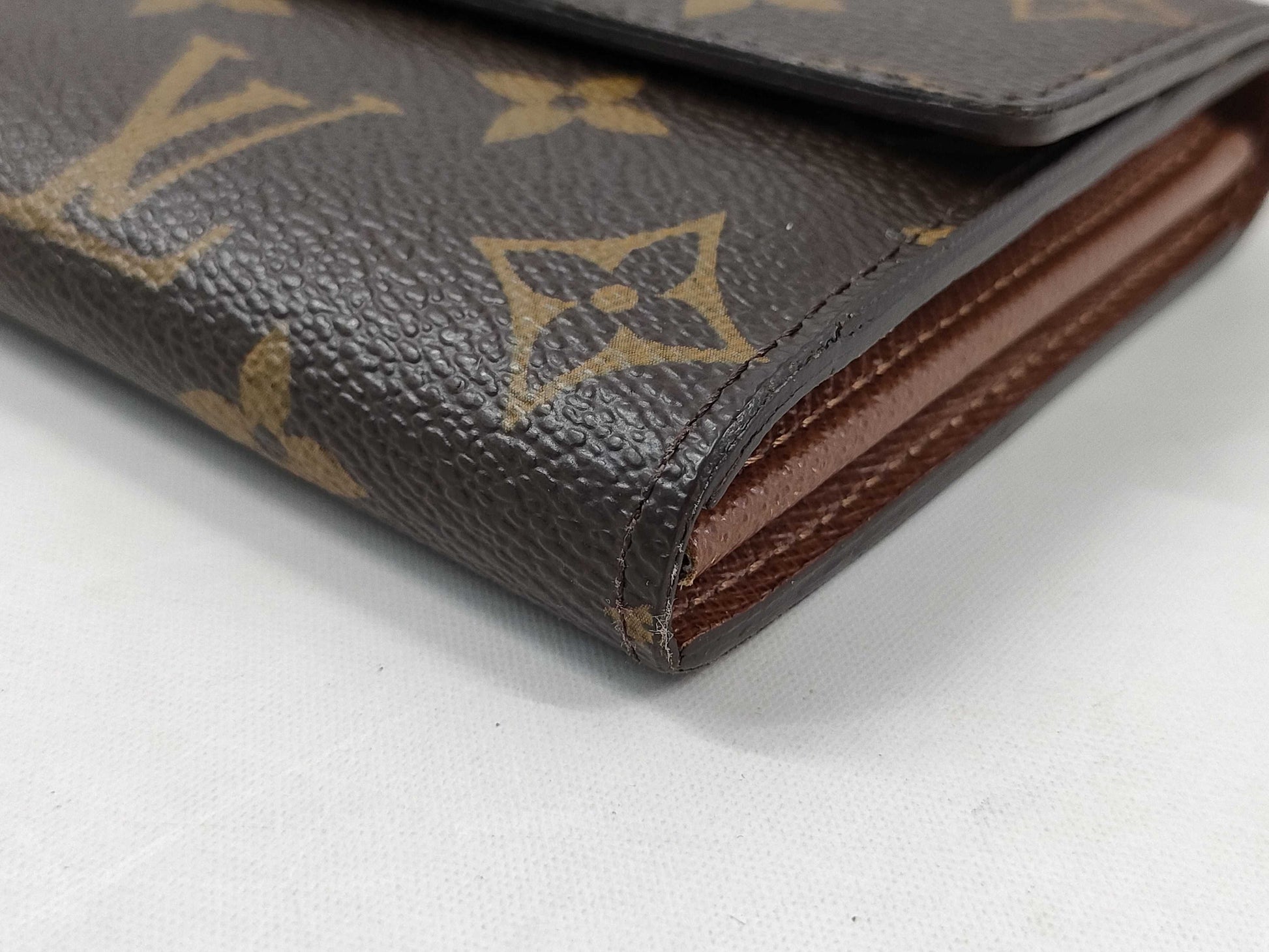 LOUIS VUITTON Monogram M61723 Portefeuille Sarah Wallet