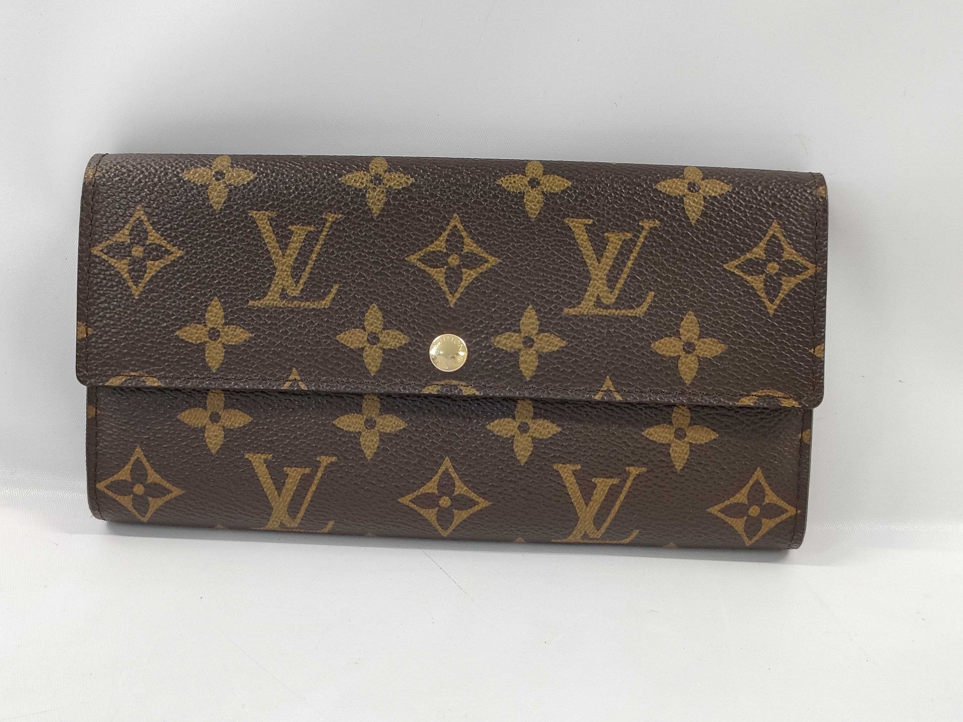 LOUIS VUITTON Monogram M61723 Portefeuille Sarah Wallet