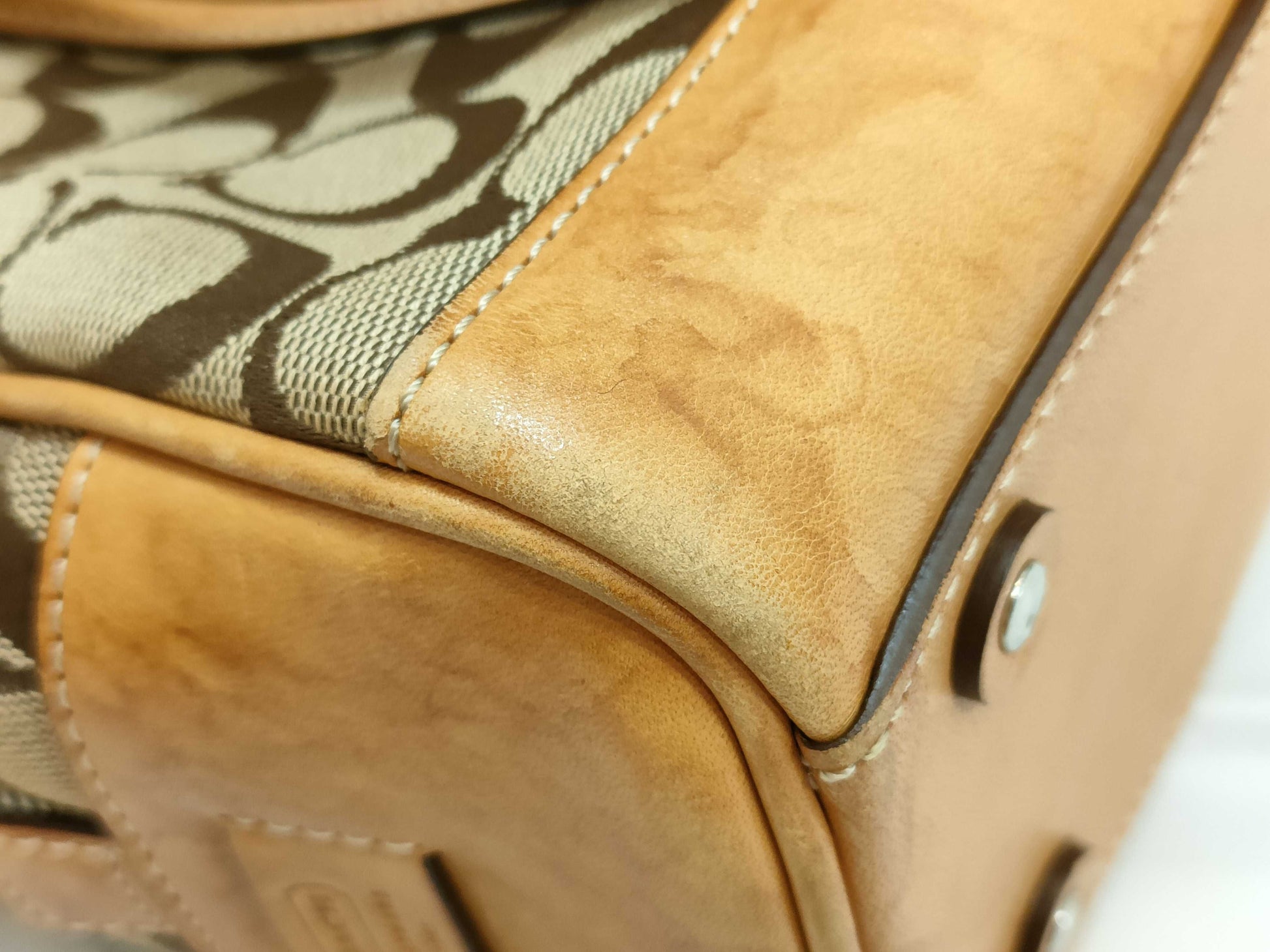 COACH Signature *4-piece handbag