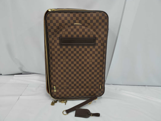 LOUIS VUITTON Damier Pegase 55 Suitcase