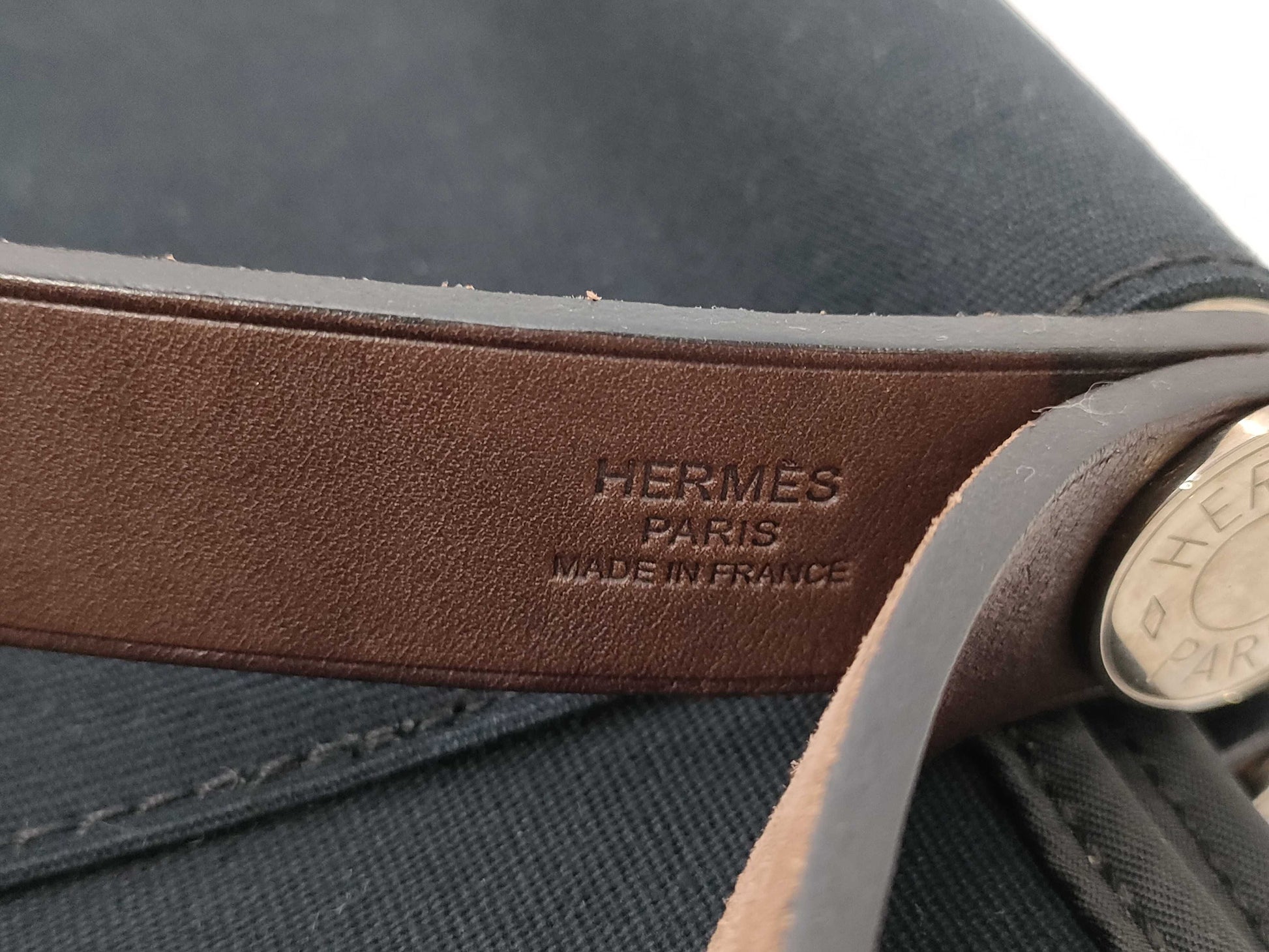 HERMES Cabag Cabag M Handbag