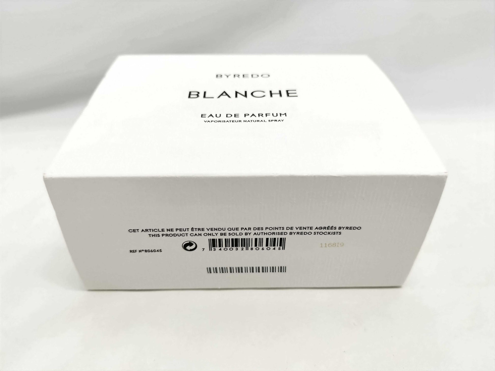 BYREDO BLANCHE 50ml, 90% remaining Other accessories