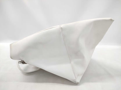 Salvatore Ferragamo Gancini one-shoulder white shoulder bag