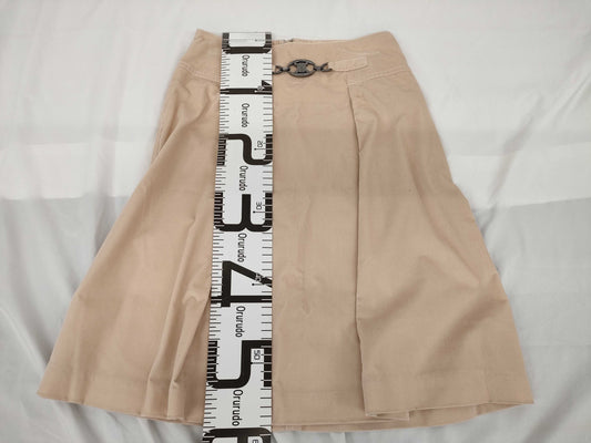 CELINE Skirt with Silver Hardware