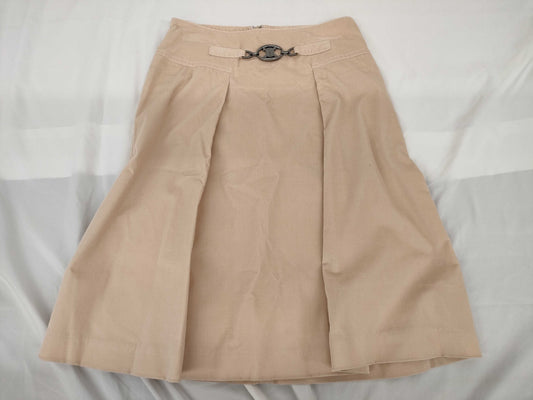 CELINE Skirt with Silver Hardware