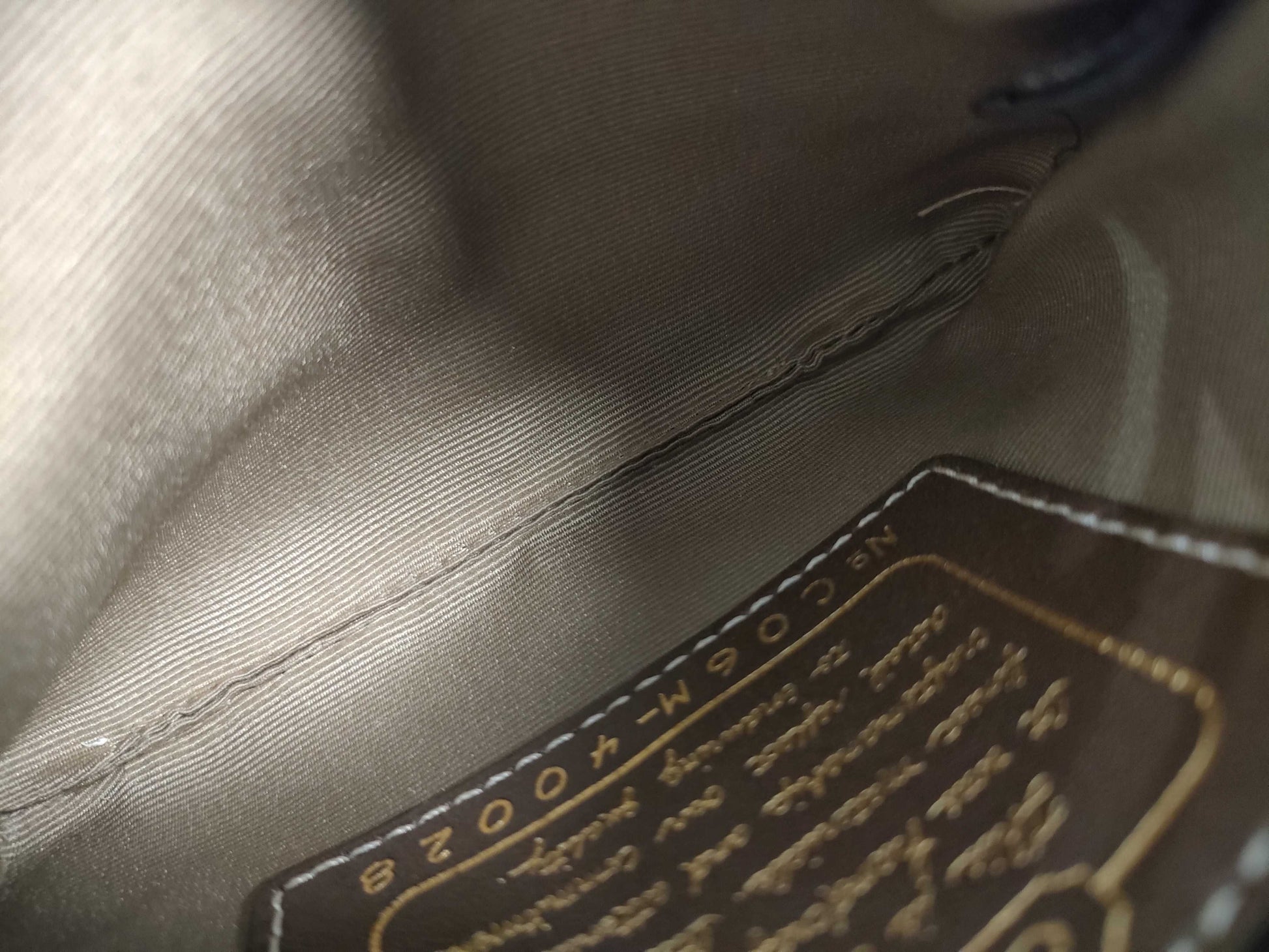 COACH Signature Pouch / Bucket Hat 