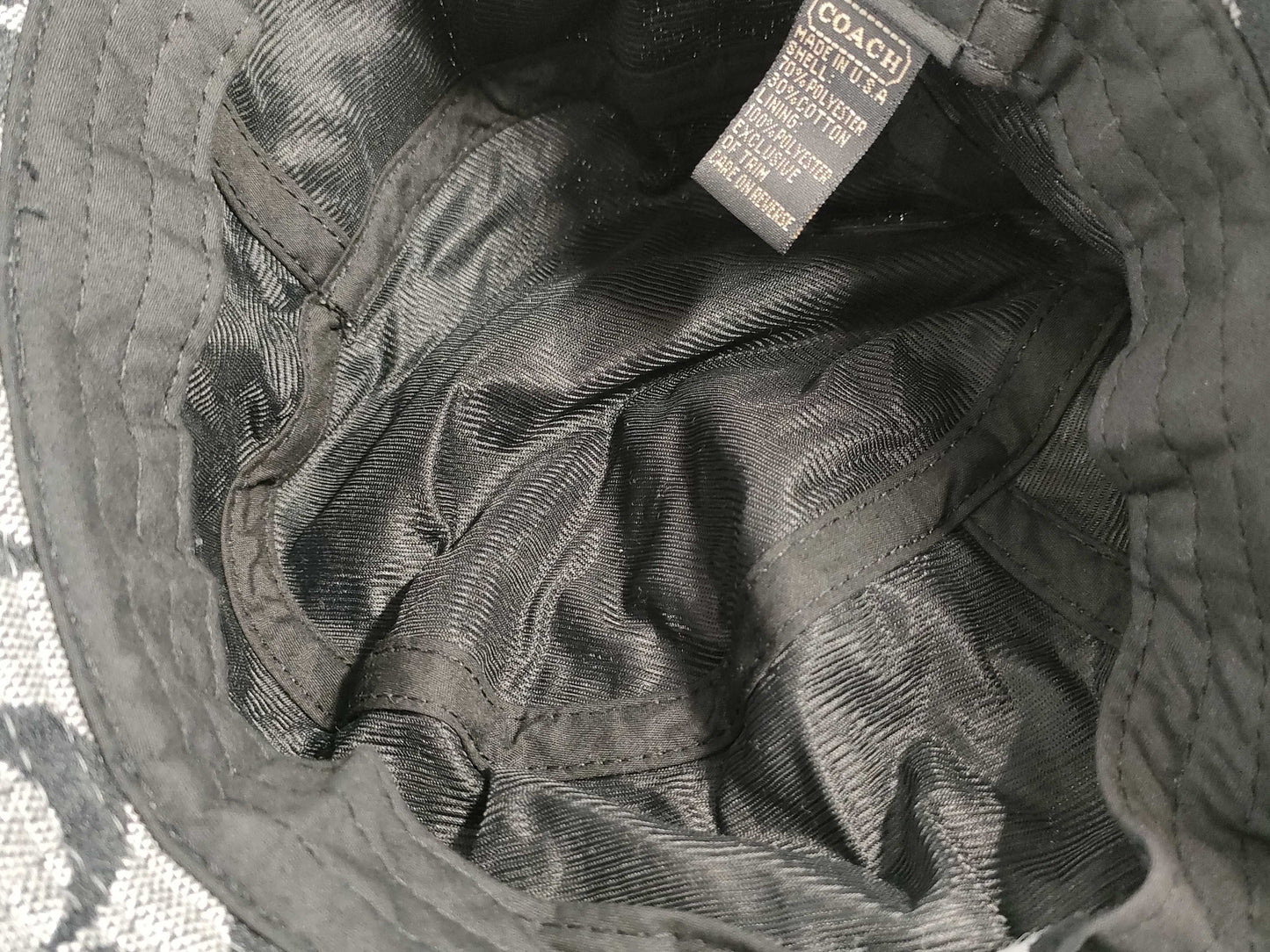 COACH Signature Pouch / Bucket Hat 