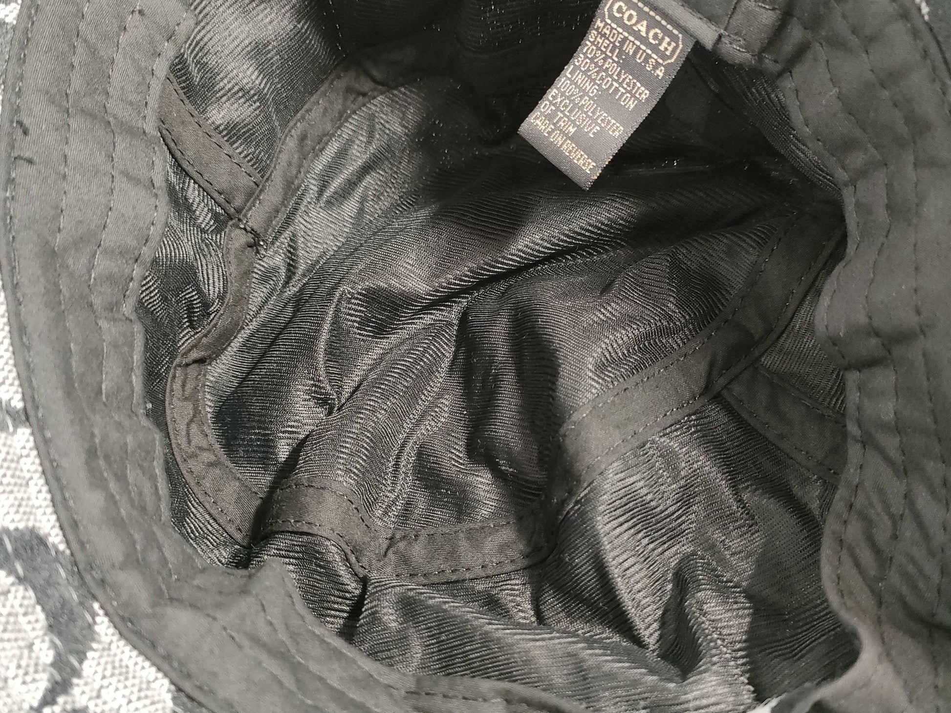 COACH Signature Pouch / Bucket Hat 