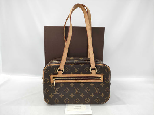 LOUIS VUITTON Monogram M51182 Cite MM Tote Bag