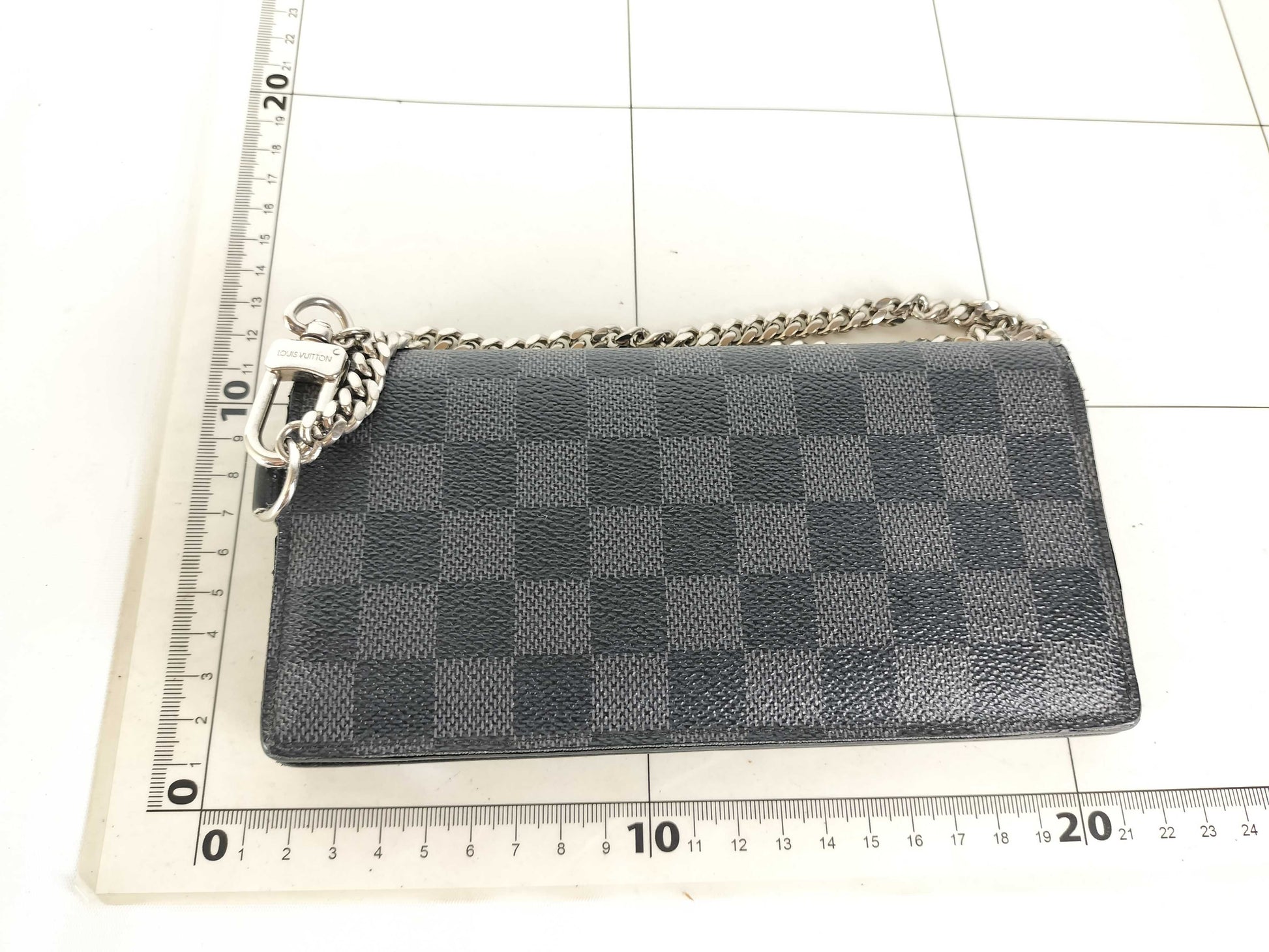 LOUIS VUITTON TN1170 Damier Graphite Portefeuille Accordion Wallet