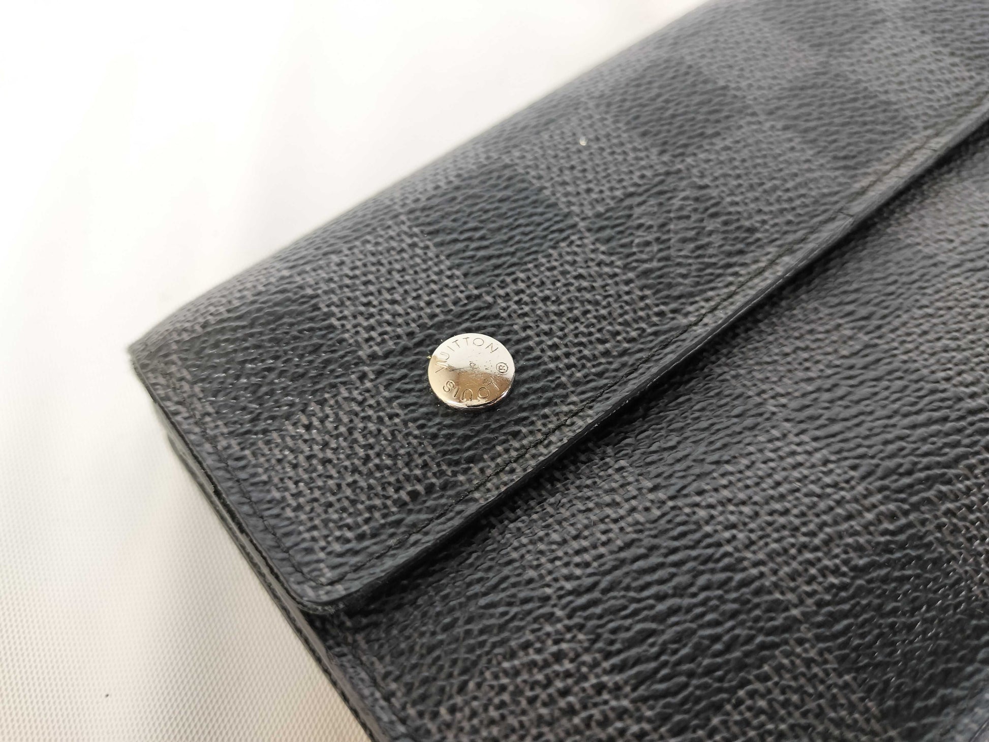 LOUIS VUITTON TN1170 Damier Graphite Portefeuille Accordion Wallet