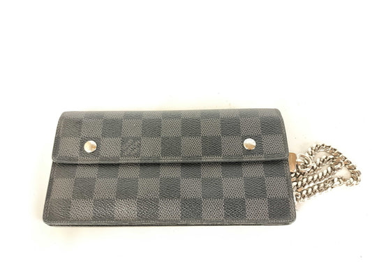 LOUIS VUITTON TN1170 Damier Graphite Portefeuille Accordion Wallet