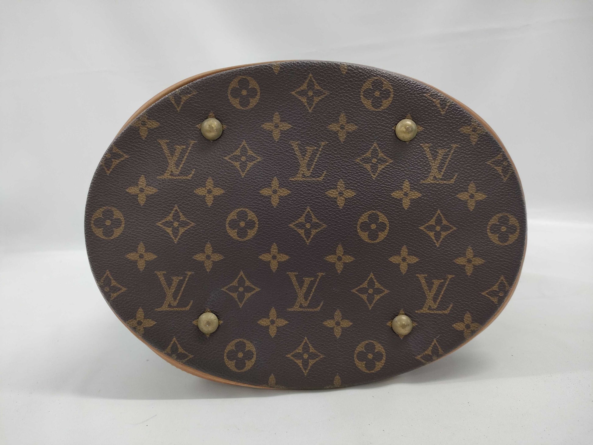 LOUIS VUITTON Monogram Bucket Tote Bag