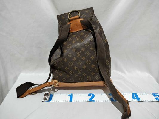 LOUIS VUITTON RFID Unverifiable, Serial Unverifiable, Monogram Montsouris GM Backpack