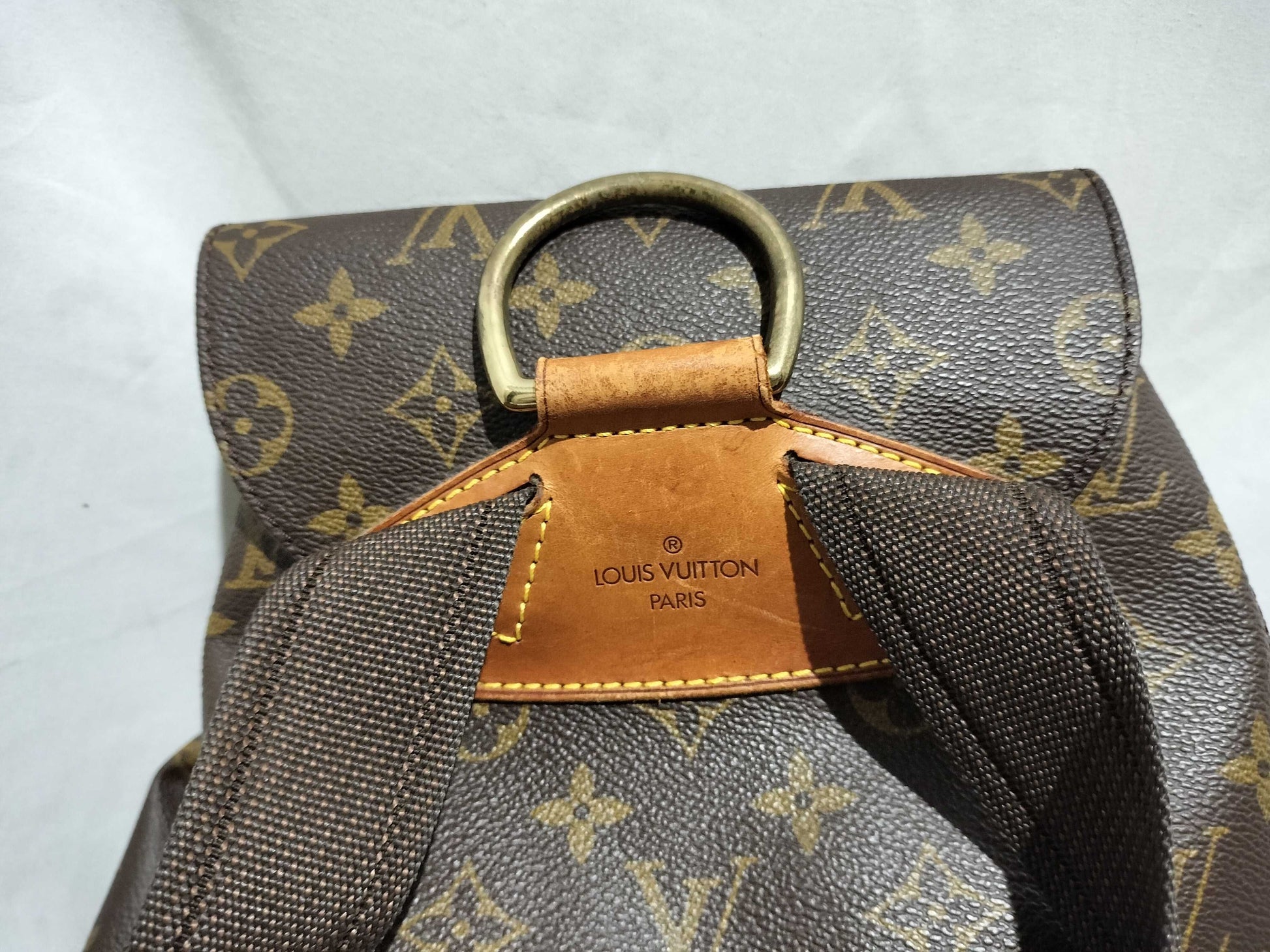 LOUIS VUITTON RFID Unverifiable, Serial Unverifiable, Monogram Montsouris GM Backpack