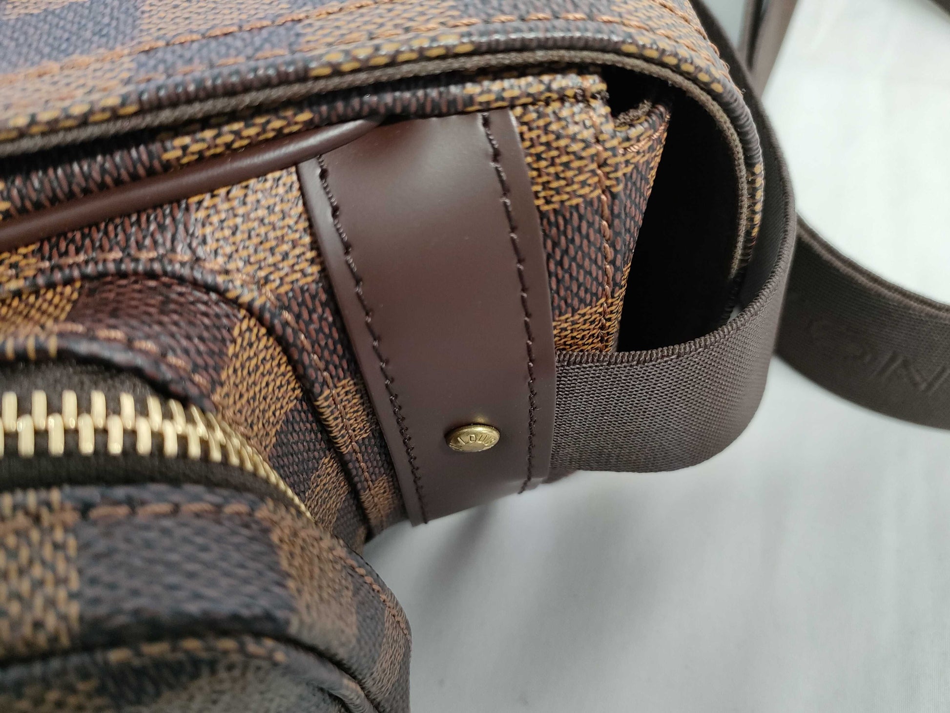 LOUIS VUITTON RFID Unavailable MI1016 Damier N51126 Reporter Merville Shoulder Bag