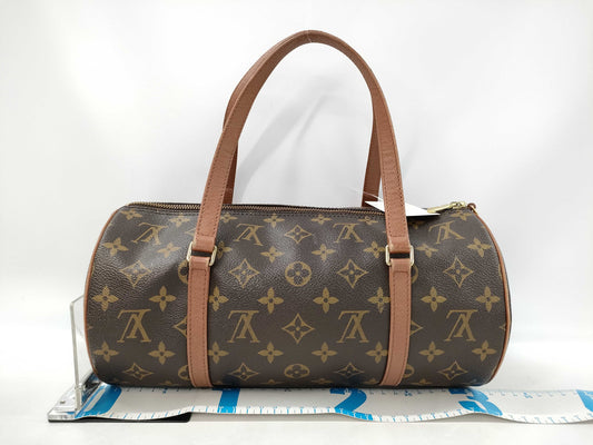 LOUIS VUITTON Monogram M51365 Papillon 30 Tote Bag with Pouch