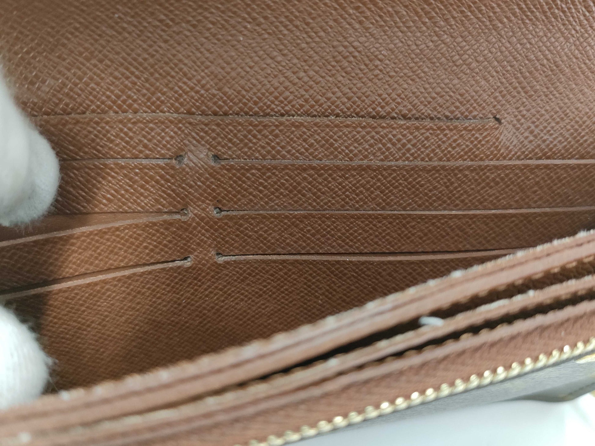 LOUIS VUITTON TH0035 Monogram Portefeuille Accordion Shoulder Bag