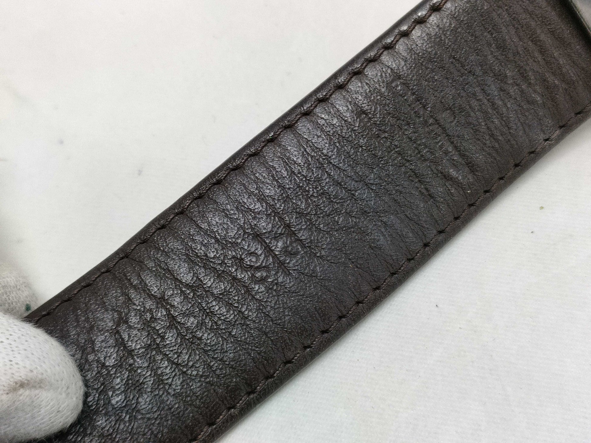 LOUIS VUITTON Damier Santur Belt 