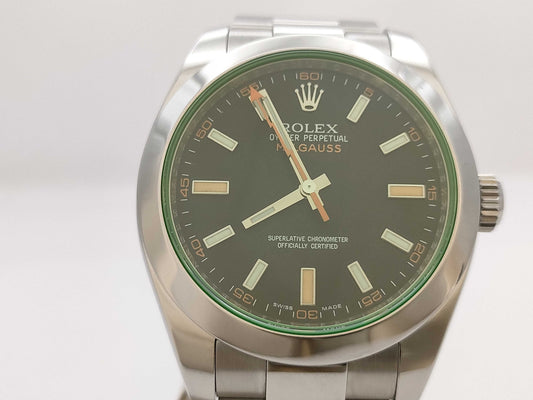 ROLEX 116400GV V752092 Black Dial Men's Watch