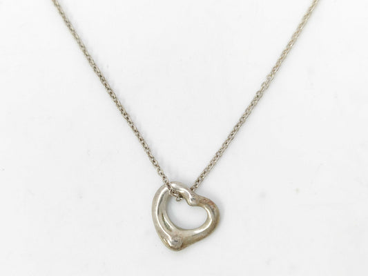 Tiffany & Co. Open Heart 925 Necklace