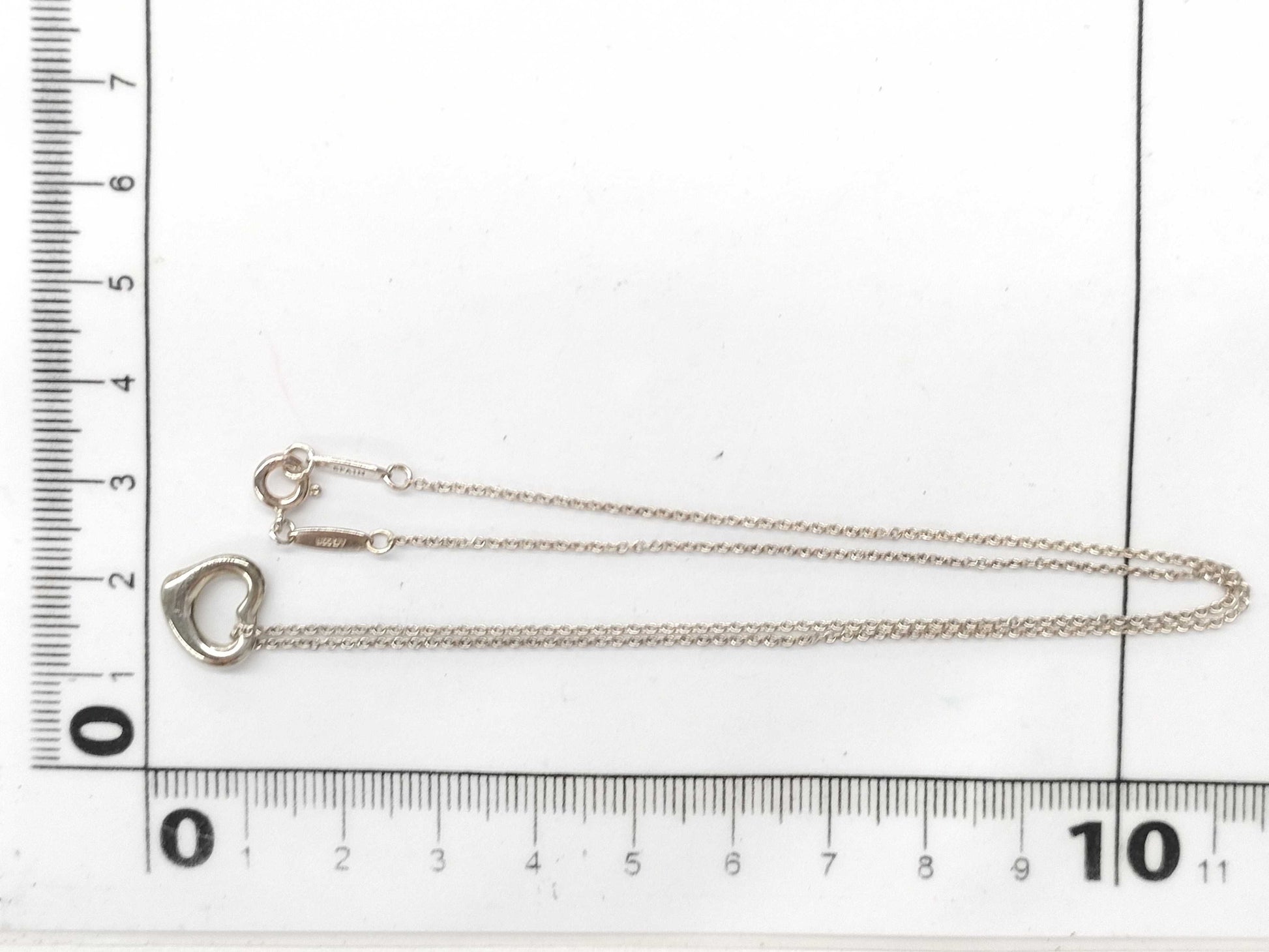 Tiffany & Co. Open Heart 925 Necklace