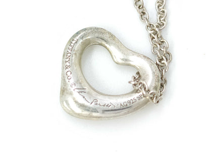 Tiffany & Co. Open Heart 925 Necklace
