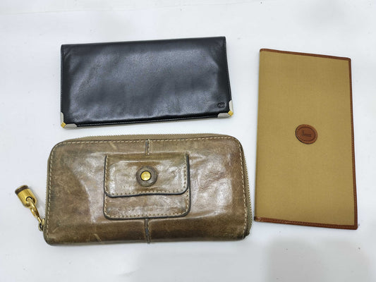 Miu Miu / Dior / Lancel Long Wallet 3-Piece Set
