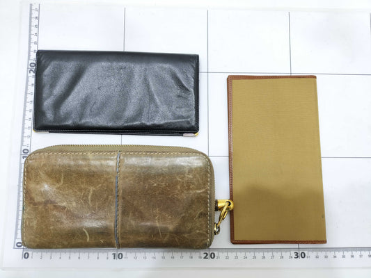 Miu Miu / Dior / Lancel Long Wallet 3-Piece Set