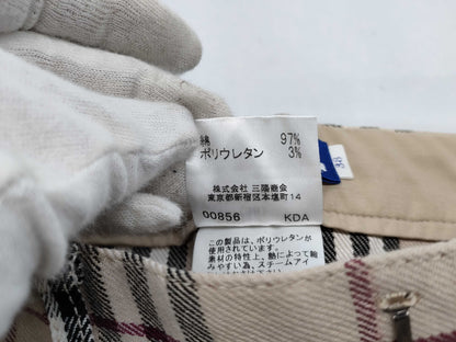 BURBERRY Sanyo Shokai Tag Blue Label Nova Check Pants