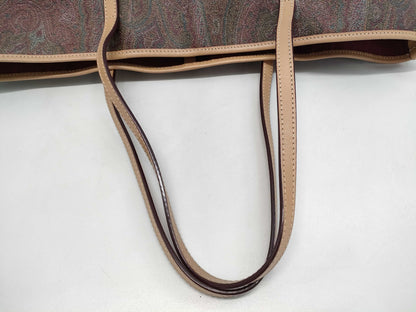 ETRO Paisley Handbag with Accessory Pouch Tote Bag