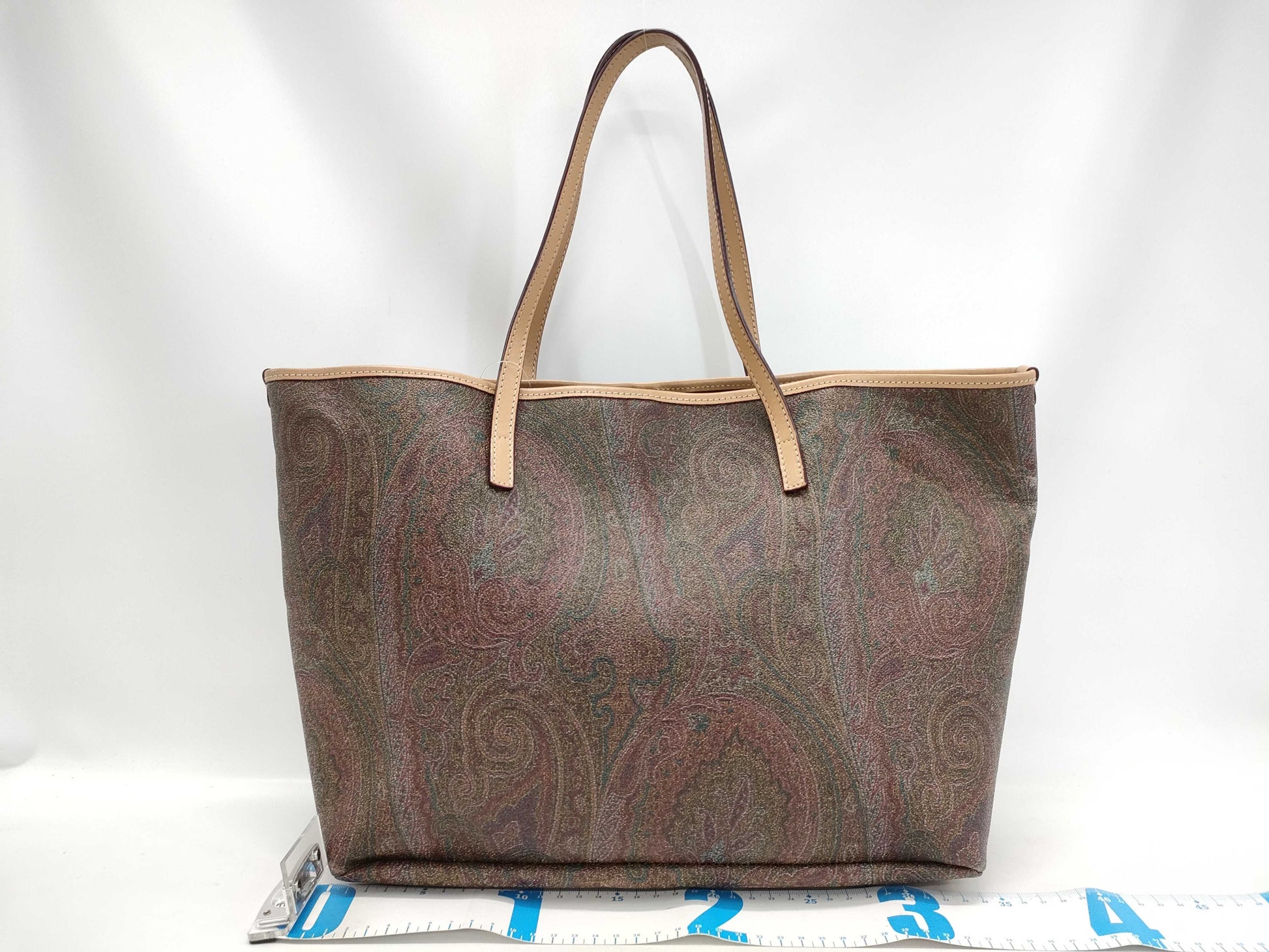 ETRO Paisley Handbag with Accessory Pouch Tote Bag