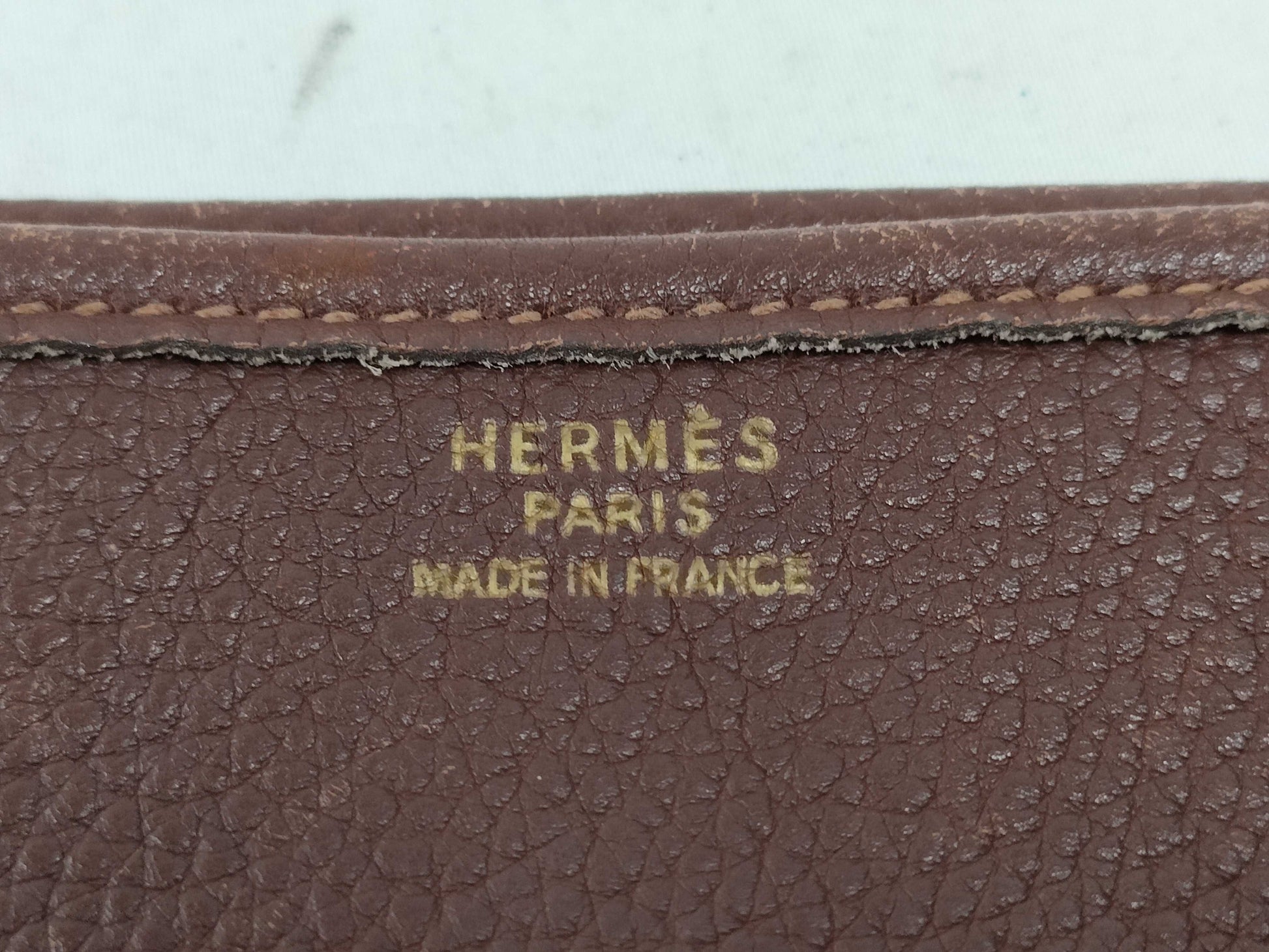 HERMES Evelyn Evelyn One GM Brown □B Shoulder Bag