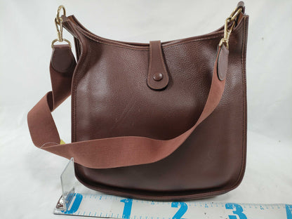 HERMES Evelyn Evelyn One GM Brown □B Shoulder Bag